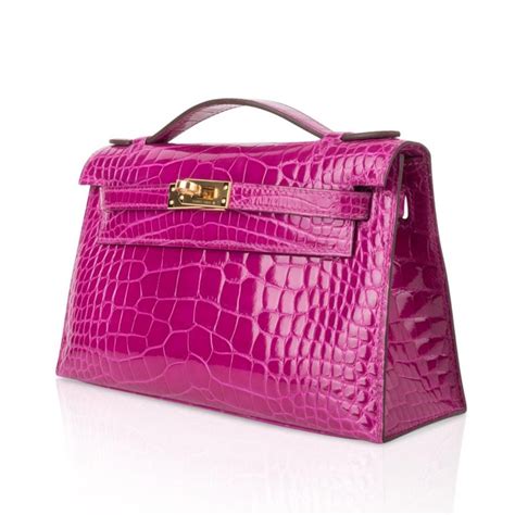 hermes pink kelly clutch|Hermes kelly bag original.